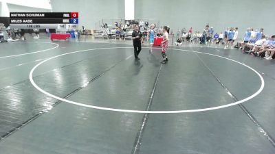 106 lbs Nathan Schuman, Pennsylvania Blue vs Miles Aase, Minnesota Blue