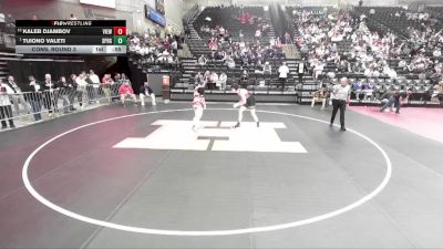 5A 215 lbs Cons. Round 3 - Kaleb Djambov, Viewmont vs Tuiono Valeti, Springville