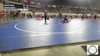 120 lbs Round Of 64 - Trevor Fisher, Tuttle vs Montra Nelson, Stillwater Wrestling