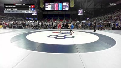 138 lbs Champ. Rd Of 128 - Carl Nihranz, MI vs Chance Fisher, OK