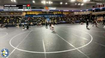 113 lbs Cons. Round 4 - Daniel Macatangay, Chicago (Mt. Carmel) vs Anthony Pharis, Huntley