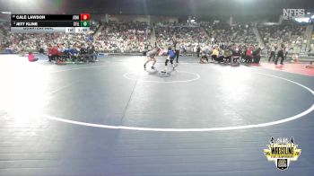 B6A-113 lbs Quarterfinal - Cale Lawson, Jenks vs Jett Kline, Stillwater