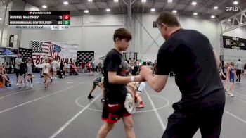 72 lbs Round 1 (6 Team) - Russel Maloney, The Outsiders vs Mukhammadali Soytboldyev, Upstate Uprising 2.0