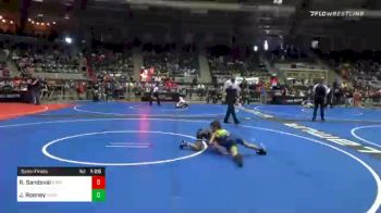 55 lbs Semifinal - Rylan Sandoval, Standfast Wrestling vs Jace Rooney, Vougars Honors Wrestling