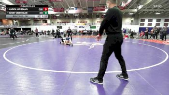 157 lbs 1st Place Match - Hagen Heistand, Concordia (Neb.) vs Josey Jernegan, University Of Saint Mary (KS)
