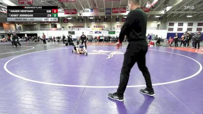 157 lbs 1st Place Match - Hagen Heistand, Concordia (Neb.) vs Josey Jernegan, University Of Saint Mary (KS)