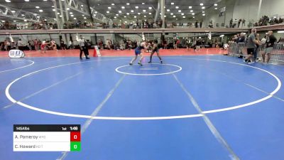 145A lbs Rr Rnd 2 - Abraham Pomeroy, Wyoming Seminary vs Camryn Howard, Kd Training Center