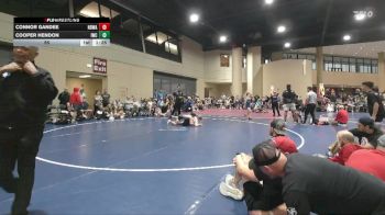 95 lbs Round 5 (6 Team) - Cooper Hendon, IronClad WC vs Connor Gandee, North DeSoto Red WA