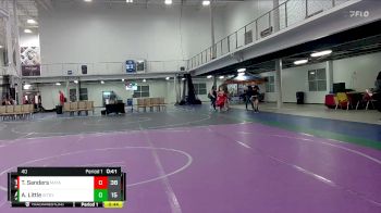 40 lbs Round 5 (8 Team) - Trey Sanders, Mat Assassins vs Ashton Little, Whitted Trained Dynasty