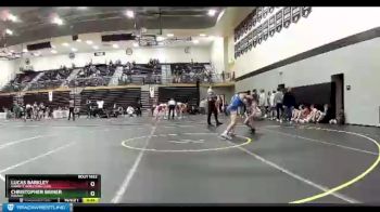 152 lbs Cons. Round 2 - Lucas Barkley, Garrett Wrestling Club vs Christopher Briner, Indiana