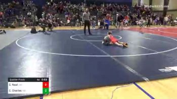 54 lbs Quarterfinal - Conor Neal, Jefferson Wrestling Club vs Corbin Charles, 706wrestling