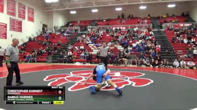 157 lbs 1st Place Match - Christopher Earnest, Wadsworth vs Darius Marines, Detroit Catholic Central