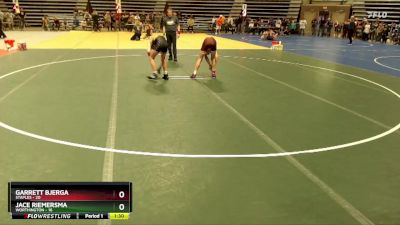 105 lbs Quarterfinal - Jace Riemersma, Worthington vs Garrett Bjerga, Staples