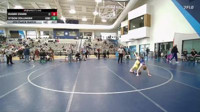 67 lbs 5th Place Match - Ruger Ovard, Evanston Elite vs Xydon Zollinger, East Idaho Elite Wrestling Club