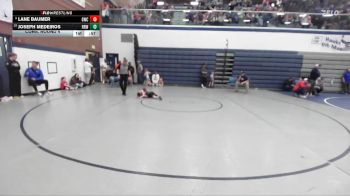 43 lbs Cons. Round 4 - Lane Baumer, Grace Wrestling Club vs Joseph Medeiros, Raft River Wrestling