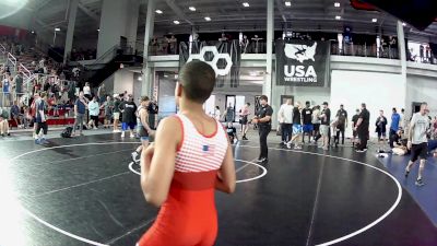 120 lbs Champ. Round 2 - Xavier Sonon-Hale, PSF Wrestling Academy vs Chad Artman, West Virginia