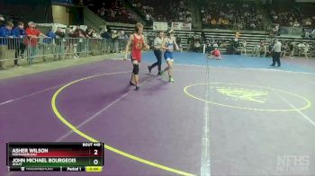 D 1 126 lbs Cons. Round 4 - John Michael Bourgeois, Jesuit vs Asher Wilson, Fontainebleau