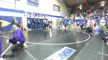 64 lbs Quarterfinal - Axel Button, Victory Youth Wrestling vs Camden Hollingshead, Mannford Pirate Youth Wrestling