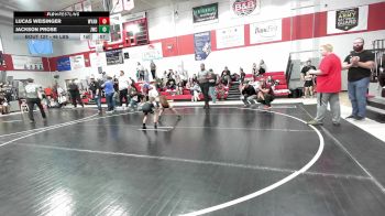 46 lbs Semifinal - Lucas Weisinger, Wyandotte Youth Wrestling vs Jackson Prose, Jay Wrestling Club