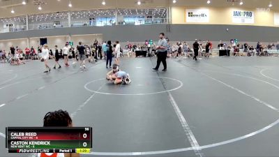 56 lbs Round 4 (6 Team) - Caleb Reed, Capital City WC vs Caston Kendrick, New Kent WC