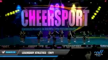 Legendary Athletics - Envy [2021 L3 Youth - D2 Day 1] 2021 CHEERSPORT National Cheerleading Championship