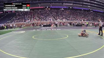 D4-126 lbs Quarterfinal - Cooper Raab, Powers North Central vs Andrew Frazier, Riverview Gabriel Richard