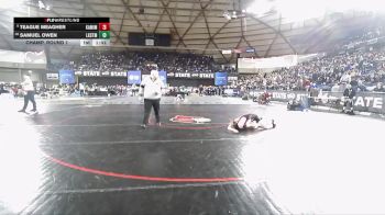 Boys 4A 120 lbs Champ. Round 1 - Teague Meagher, Kamiakin vs Samuel Owen, Lake Stevens