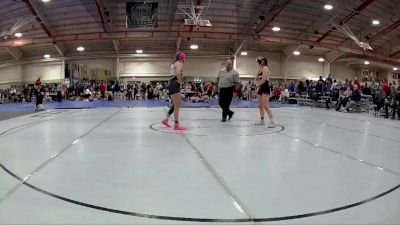 130 lbs Champ. Round 3 - Olivia Olive, William Henry Harrison High School vs Emme Delisle, Brighton (Girls)