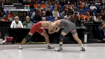 184 lbs Semis & 3rd Wb (16 Team) - Dylan Fishback, Ohio State vs Silas Allred, Nebraska