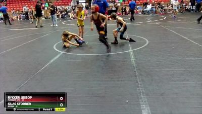 56 lbs Finals (2 Team) - Silas Storrer, NMWA vs Rykker Jessop, Pursuit WC