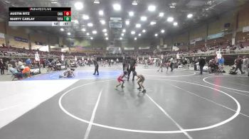 46 lbs Rr Rnd 4 - Austin Ritz, Eaglecrest WC vs Marty Cablay, Total Kaos
