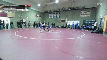 106 lbs Cons. Round 5 - Isaac Wozniak, Norco vs Jayden Charnoske, Beaumont