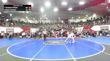 132 lbs Cons. Round 2 - Maddax Byrum, WRTC vs Romeo DelReal, Lafayette Central Catholic