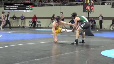 157 lbs Cons. Round 2 - Jake Nicolosi, Mount Olive vs Caleb Meunier, Minnesota St.