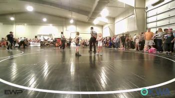 60 lbs Round Of 16 - Danger Welch, Claremore Wrestling Club vs Britton Oldham, Raw Wrestling Club