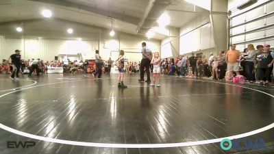 60 lbs Round Of 16 - Danger Welch, Claremore Wrestling Club vs Britton Oldham, Raw Wrestling Club