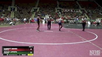 7A 150 lbs Quarterfinal - Garrett Grimes, Baker HS vs Roman Laposta, Fairhope