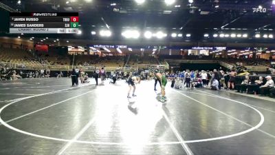 113 lbs Champ. Round 2 - Javen Russo, Troup vs James Sanders, St. John Neumann