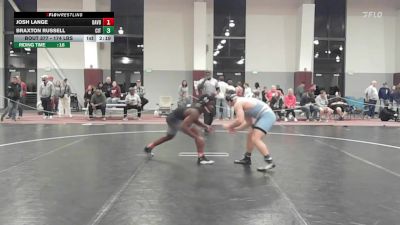 174 lbs 3rd Place - Josh Lange, Davidson vs Braxton Russell, The Citadel