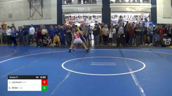 220 lbs Consolation - Jazz Jackson, Wadsworth-OH vs Evan Miller, Canon-McMillan