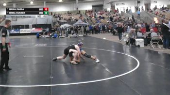 Girls 152 lbs 3rd Place Match - Emma Husser, Clarksville High School Girls vs Maria Parra, Bartlett High School Girls