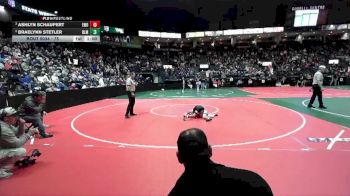 75 lbs Round 1 - Braelynn Stetler, BLM1 vs Ashlyn Schaupert, EWO3