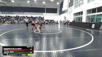 135 lbs Semifinal - Madahlia De La Cruz, Mayfair vs Alyvia Jeha, Canyon