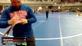 93 lbs Quarterfinals (8 Team) - JAMES WALKER, STMA (St. Michael/Albertville) vs William Buyck, TMBWWG