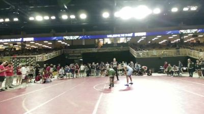 138 lbs Champ. Round 1 - Xavier Mance, Lovett School vs Exzayvious Watson, Flagler Palm Coast