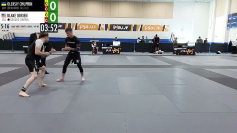 OLEKSIY CHUPRIN vs BLAKE OBRIEN 2026 PBJJF Pan American Jiu-Jitsu Championships