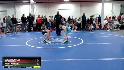 68 lbs Round 7 (8 Team) - Noah Arreola, Rough House vs Lucas Huntley, Mat Warriors