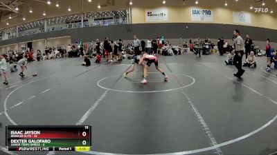 68 lbs Round 2 (6 Team) - Isaac Jayson, Brawler Elite vs Dexter Galofaro, Junior Terps Xpress