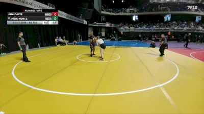 6A 185 lbs Cons. Round 3 - Jaida Kuntz, Richmond Foster vs Ana Davis, Killeen Harker Heights