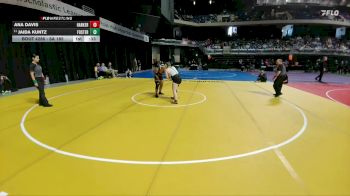 6A 185 lbs Cons. Round 3 - Jaida Kuntz, Richmond Foster vs Ana Davis, Killeen Harker Heights